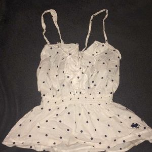 Pokadot Abercrombie Kids tank